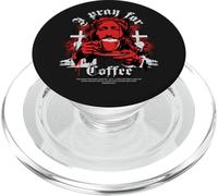 Me rezo para el café - Popular Coffee Iglesia PopSockets PopGrip para MagSafe