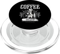 Me rezo para el café - Popular Coffee Iglesia PopSockets PopGrip para MagSafe