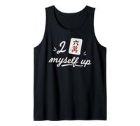 Me Rompe Mahjong Jugar Mahjong Amantes del Juego Camiseta sin Mangas