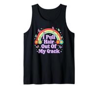 Me Saco el Pelo de mi grieta Humor Adulto Divertido Camiseta sin Mangas