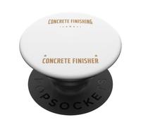 Me salvó del Divertido Acabado de concreto Cement Worker para Hombre PopSockets PopGrip Adhesivo