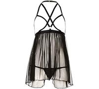 Me Seduce ME SEDUCE Ginette Black Chemise S/M