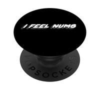 Me siento entumecido | Canción de 1990 Tratar con la vida PopSockets PopGrip Adhesivo