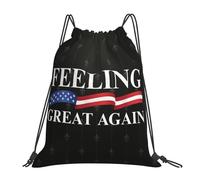 Me Siento Genial Otra Vez Unisex Mochilas Deportiva Impermeable Bolsa De Deporte Ajustable Mochila Con Cordón Para Yoga Senderismo Fútbol