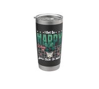 Me siento tan feliz cuando me hablas Plantas de interior Monstera Vaso térmico de acero inoxidable de doble pared
