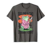 Me Siento un Poco apuñalado Hoy: Humor de Ranas Camiseta