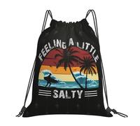 Me Siento Un Poco Como En La Playa. Unisex Mochila De Cuerdas Gran Capacidad Mochila Con Cordón Impermeable Mochilas Deportiva Para Voleibol Baloncesto Senderismo