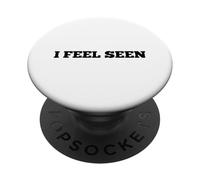 Me Siento Visto comentarios Divertidos de Internet y Decir Memes PopSockets PopGrip Adhesivo