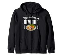Me tenías en Ceviche Tee - Funny Peruvian Food Lover Sudadera con Capucha