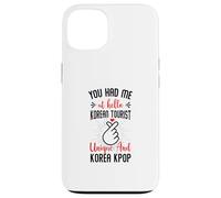 Me tenías en Hello Korean Tourist Unique y Korea KPOP Carcasa para iPhone 13