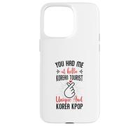 Me tenías en Hello Korean Tourist Unique y Korea KPOP Carcasa para iPhone 15 Pro MAX