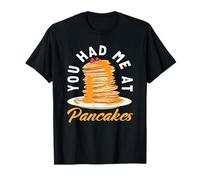 Me tenías en Pancakes Stack Love Camiseta