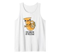 Me tenías en Suave Divertido Juego de Palabras de Tuba Camiseta sin Mangas