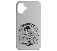 Me tenías en Trigger Warning Dark Romance Pink Bookish Carcasa para iPhone 16 Plus