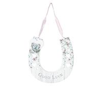 Me To You AGE01003 Tatty Teddy Good Luck - Herradura para Boda, 10 cm, Azul, Gris y Rosa