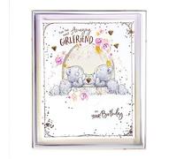 Me To You Bear Tarjeta de cumpleaños en caja para novia increíble