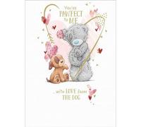 Me To You Bear Tarjeta de San Valentín de The Dog