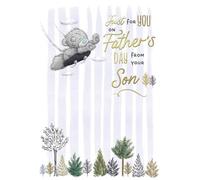 Me To You Bear Tarjeta para el día del padre de papá de tu hijo