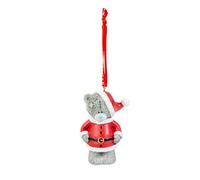 Me to You - Decoración para árbol de Navidad con Cinta de satén, diseño de Peluche Vestido de Papá Noel, colección Oficial
