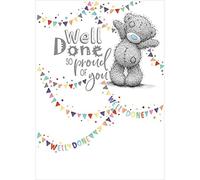 Me to You Tarjeta Bear Well Done, blanco, ASS01147,12.7 x 17.8 cm