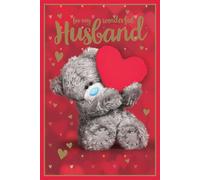 Me To You Tarjeta de 50 cumpleaños para un maravilloso cumpleaños número 50, 15 x 22 cm, colección oficial