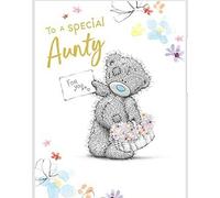 Me to You Tarjeta de cumpleaños para tía especial, mixta, tamaño: 7 x 9 pulgadas, ASS01209