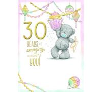 Me To You Tatty Teddy - Bonita tarjeta de 30 cumpleaños, colección oficial (5 x 7 pulgadas)