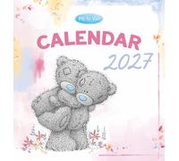 Me to You Tatty Teddy - Calendario de escritorio 2027 encuadernado en espiral con ilustraciones originales dibujadas a mano, 16 x 17,8 cm, colección oficial