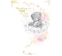 Me To You Tatty Teddy Cute Thinking Of You At This Time - Tarjeta de felicitación, relojes de diente de león de reunión de osos, 12.7 x 7 pulgadas, colección oficial