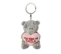 Me To You Tatty Teddy - Llavero de peluche con texto en inglés "You Make Me Smile", colección oficial del día de San Valentín, Red, Talla única