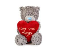 Me to You Tatty Teddy 'Love You Always' - Oso oficial de San Valentín, 10 cm, color gris