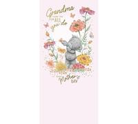 Me to You Tatty Teddy - Tarjeta de agradecimiento para el día de la madre, 10 x 20 cm, colección oficial