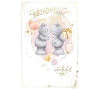 Me to You Tatty Teddy - Tarjeta de cumpleaños con texto en inglés "Wonderful as You", colección oficial