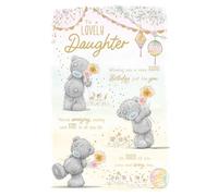 Me to You Tatty Teddy - Tarjeta de cumpleaños para una hija encantadora, colección oficial