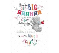 Me To You Tatty Teddy - Tarjeta de felicitación con texto en inglés Off to Big School, 12,7 x 17,8 cm, colección oficial
