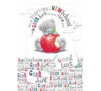 Me To You Tatty Teddy - Tarjeta de felicitación con texto en inglés Off to Big School, 12,7 x 17,8 cm, colección