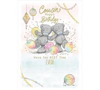 Me to You Tatty Teddy - Tarjeta de felicitación de cumpleaños para primos - Colección oficial