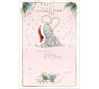 Me To You Tatty Teddy - Tarjeta de Navidad con texto en inglés "To An Amazing Nana" (5 x 8 pulgadas), colección oficial