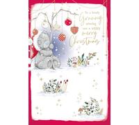 Me To You Tatty Teddy - Tarjeta de Navidad para abuela (5 x 8 pulgadas), colección oficial