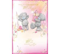 Me To You Tatty Teddy - Tarjeta para el día de la madre, diseño de oso con flores y cesta, 15,2 x 22,8 cm, colección oficial