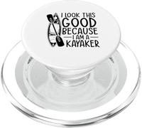 Me Veo así de Bien Porque Soy un Kayaker Funny Kayaking PopSockets PopGrip para MagSafe