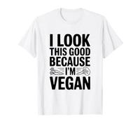 Me Veo así de Bien Porque Soy Vegano Camiseta