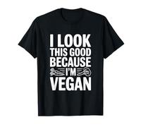 Me Veo así de Bien Porque Soy Vegano Camiseta