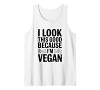Me Veo así de Bien Porque Soy Vegano Camiseta sin Mangas