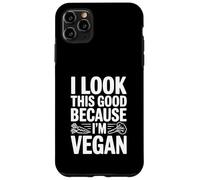 Me Veo así de Bien Porque Soy Vegano Carcasa para iPhone 11 Pro MAX