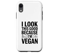 Me Veo así de Bien Porque Soy Vegano Carcasa para iPhone XR