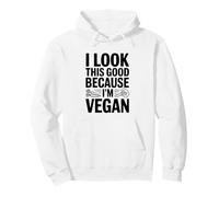 Me Veo así de Bien Porque Soy Vegano Sudadera con Capucha