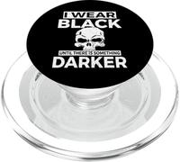 Me Visto de Negro hasta Que Haya Algo más Oscuro. PopSockets PopGrip para MagSafe
