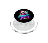 Me Vs Myself Graffiti Style Urban Streetwear Apparel Design PopSockets PopGrip para MagSafe