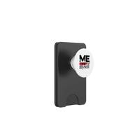 Me VS Myself Rivalry Competition Quotes Graphic PopSockets PopWallet para MagSafe